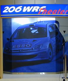 プジョー206 WRC シアター / 映像ミニシアター
