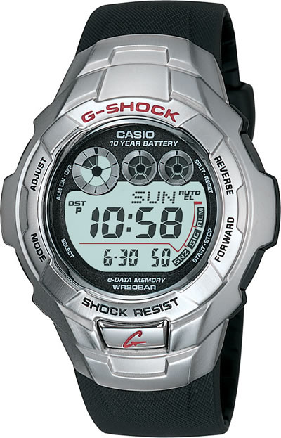 CASIO G-SHOCK G-7100-1JF タフバッテリー10